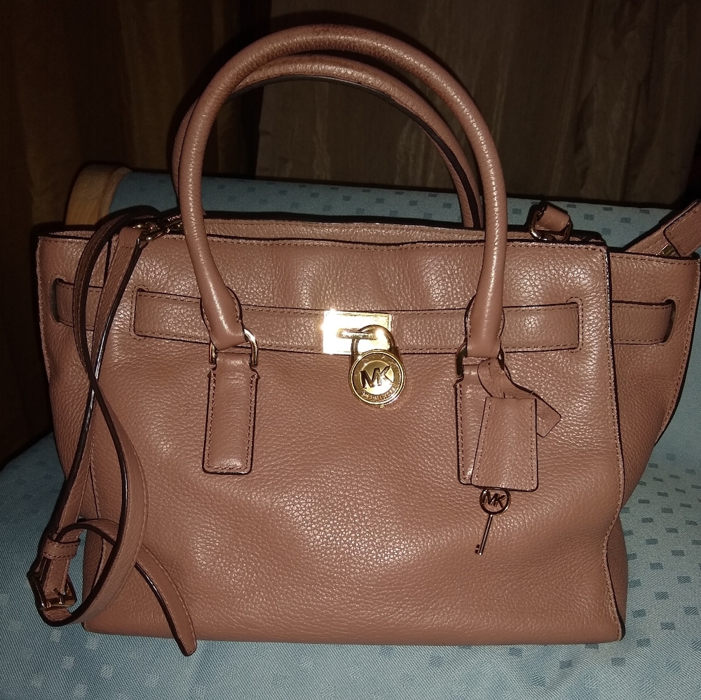 Michael Kors Hamilton large traveler bag.